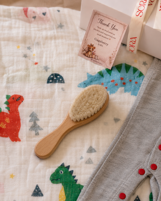 Baby Wooden Hair Brush
