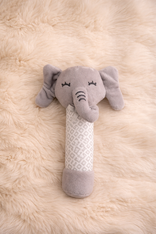 Cloudy Elephant Rattle
