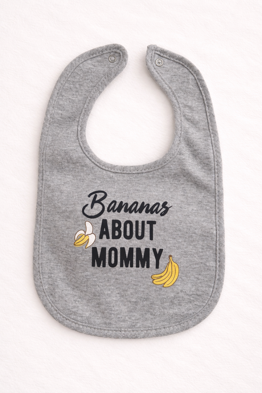 Bananas About Mommy Bib