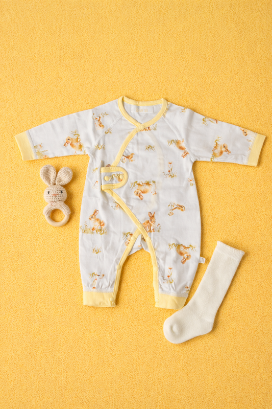 ملابس نوم ساني باني (Sunny Bunny Wrap Sleep Suit)