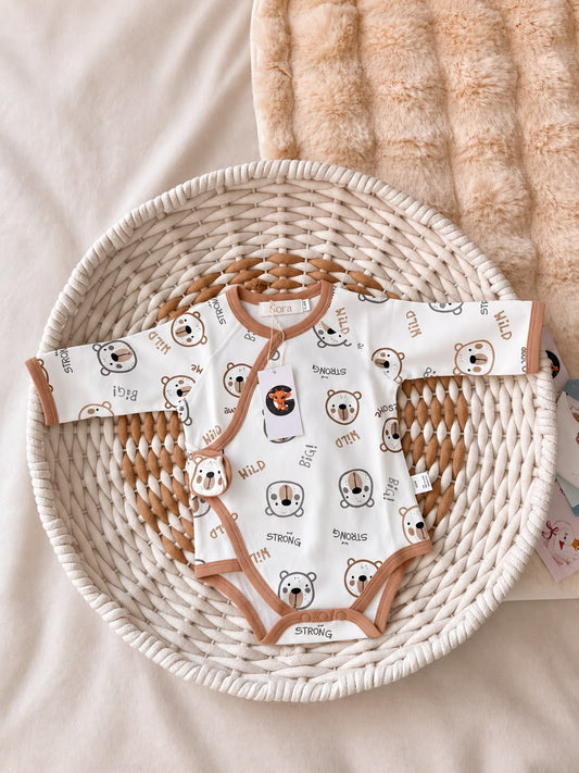 Little Explorer Bear Romper