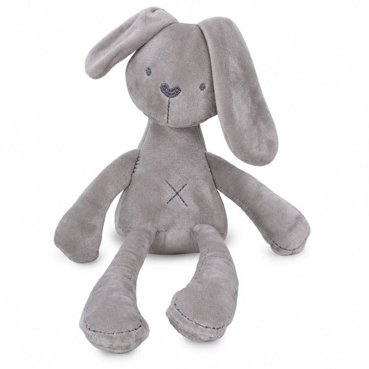 Soft Grey Bunny Plush Toy